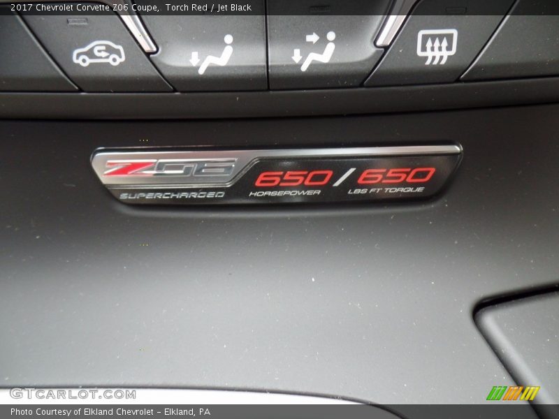  2017 Corvette Z06 Coupe Logo