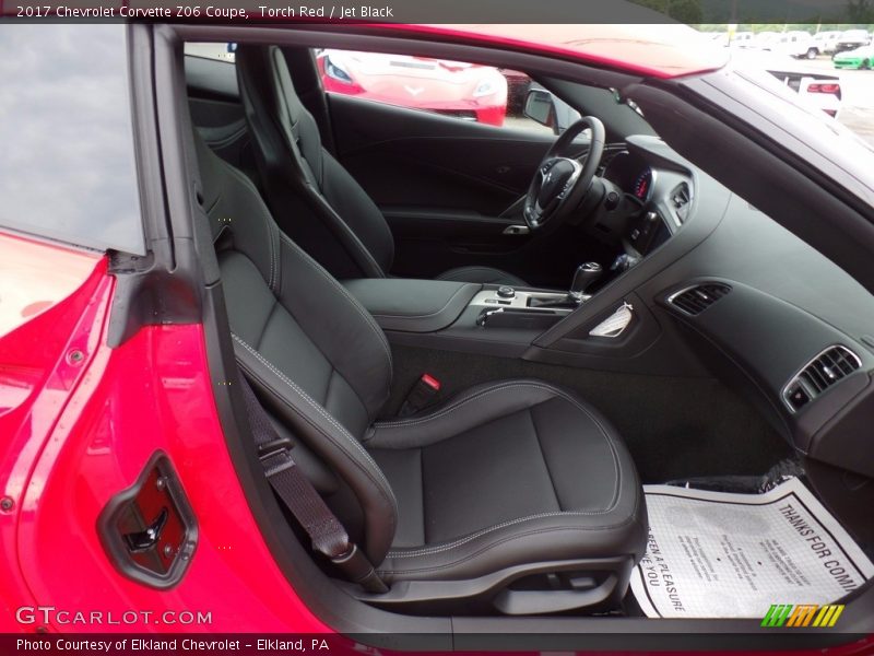 Front Seat of 2017 Corvette Z06 Coupe
