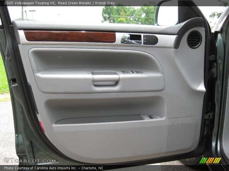 Reed Green Metallic / Kristal Grey 2005 Volkswagen Touareg V6