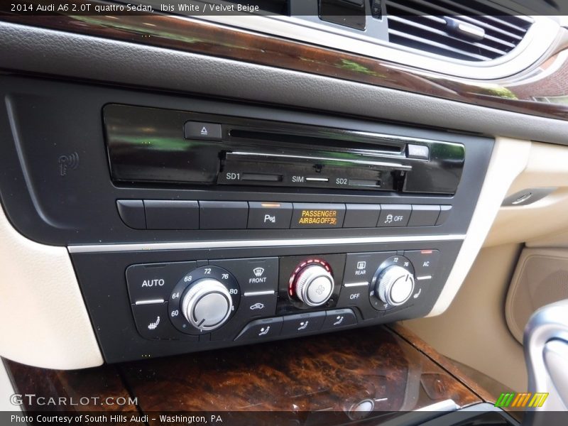 Ibis White / Velvet Beige 2014 Audi A6 2.0T quattro Sedan