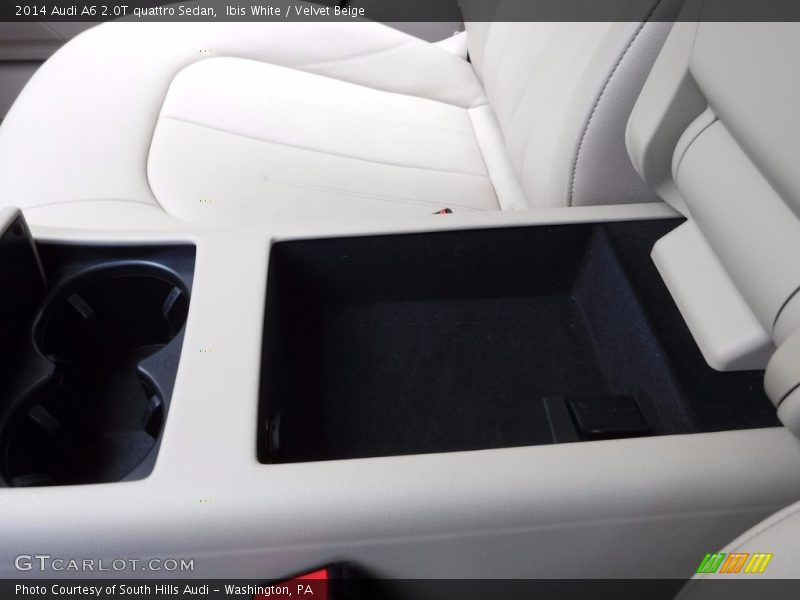 Ibis White / Velvet Beige 2014 Audi A6 2.0T quattro Sedan