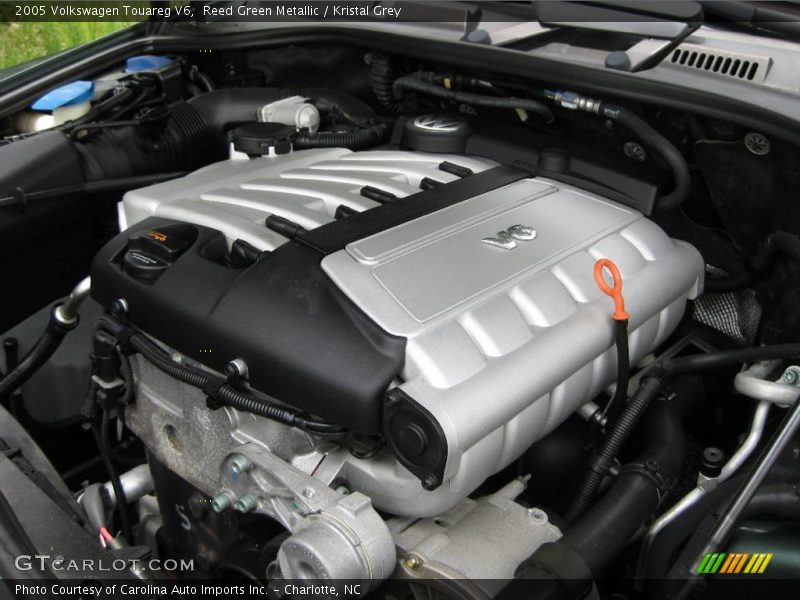 Reed Green Metallic / Kristal Grey 2005 Volkswagen Touareg V6