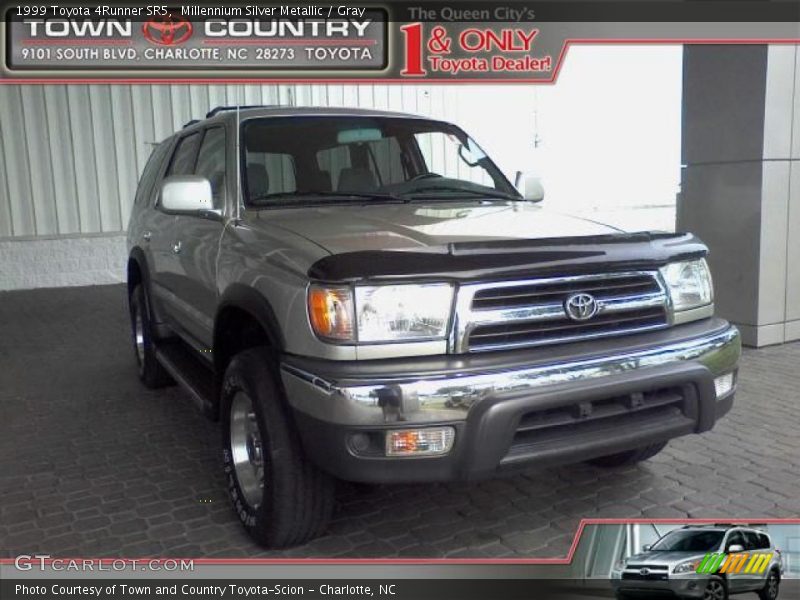 Millennium Silver Metallic / Gray 1999 Toyota 4Runner SR5