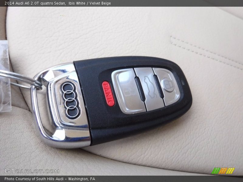 Ibis White / Velvet Beige 2014 Audi A6 2.0T quattro Sedan