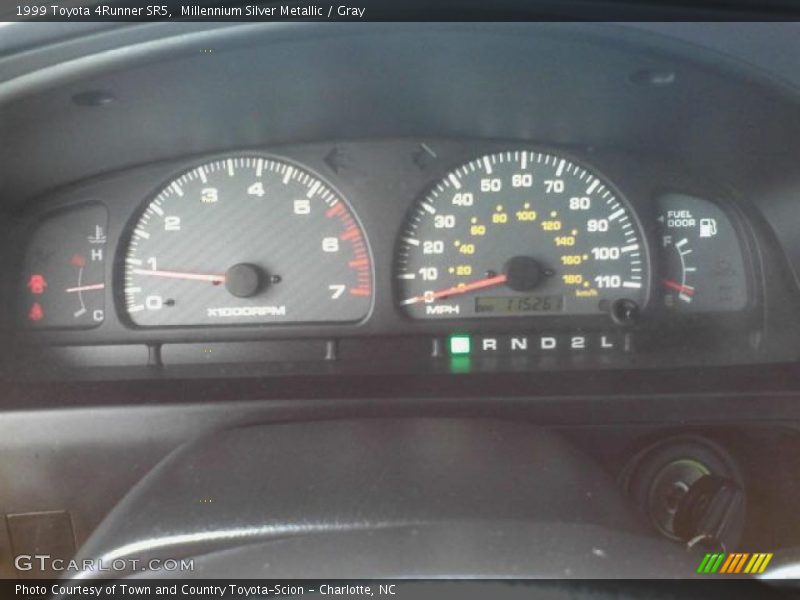 Millennium Silver Metallic / Gray 1999 Toyota 4Runner SR5