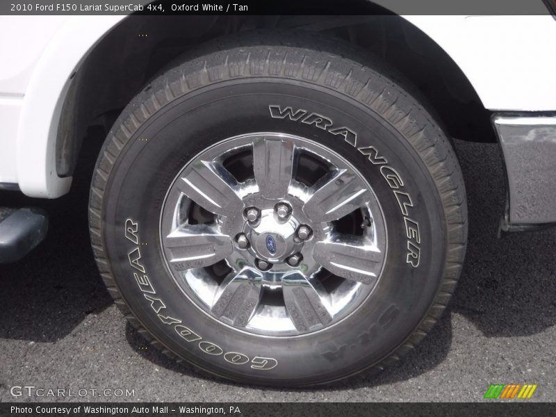Oxford White / Tan 2010 Ford F150 Lariat SuperCab 4x4