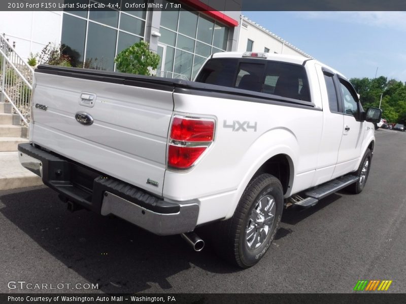 Oxford White / Tan 2010 Ford F150 Lariat SuperCab 4x4