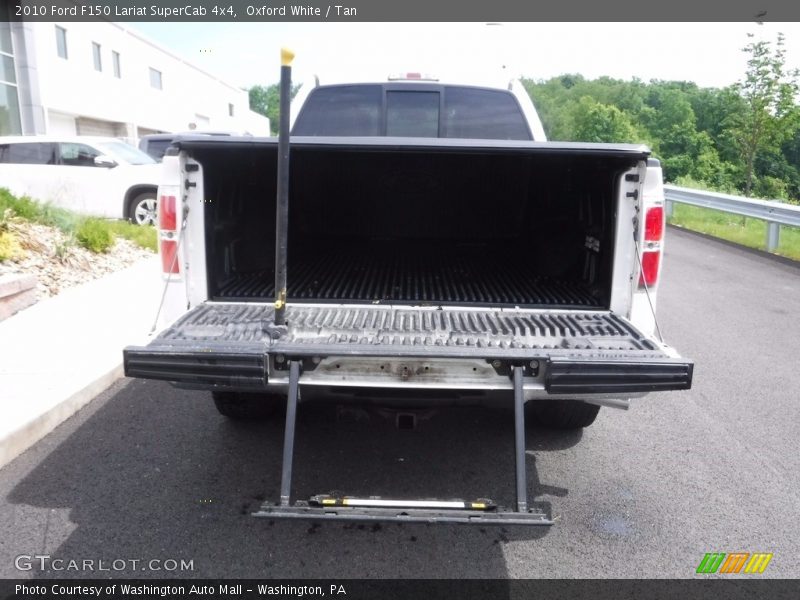 Oxford White / Tan 2010 Ford F150 Lariat SuperCab 4x4