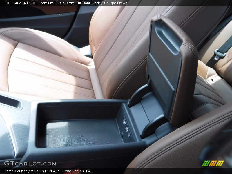 Brilliant Black / Nougat Brown 2017 Audi A4 2.0T Premium Plus quattro
