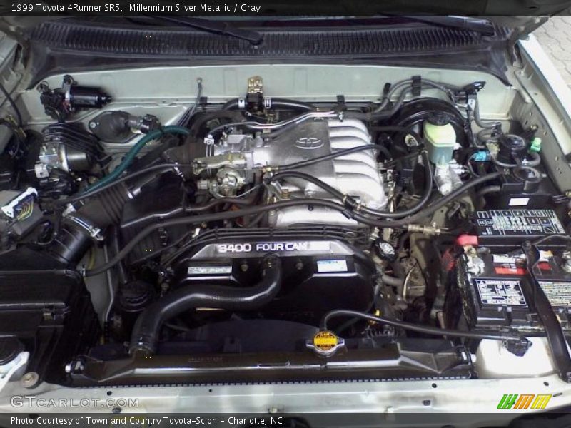 Millennium Silver Metallic / Gray 1999 Toyota 4Runner SR5