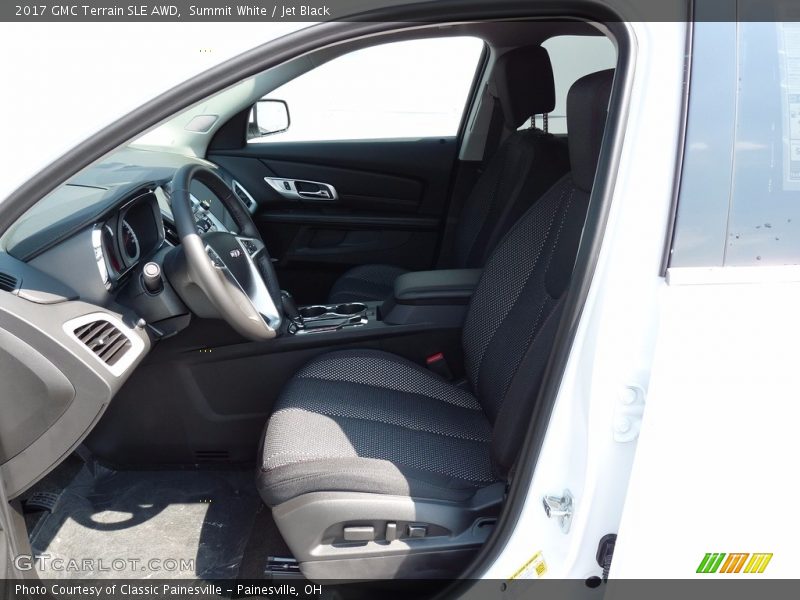 Summit White / Jet Black 2017 GMC Terrain SLE AWD