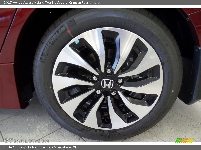 Crimson Pearl / Ivory 2017 Honda Accord Hybrid Touring Sedan