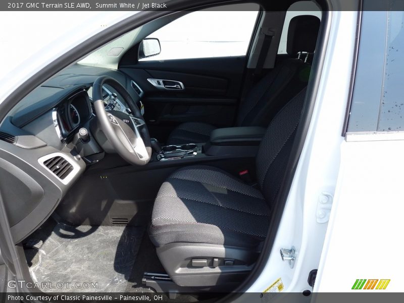 Summit White / Jet Black 2017 GMC Terrain SLE AWD