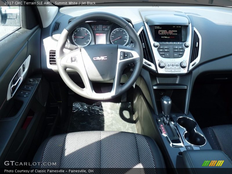 Summit White / Jet Black 2017 GMC Terrain SLE AWD