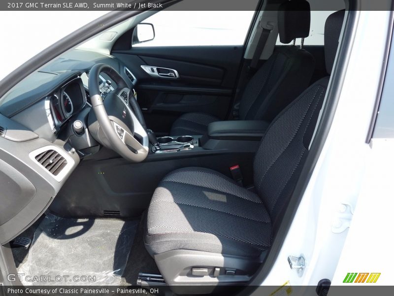 Summit White / Jet Black 2017 GMC Terrain SLE AWD
