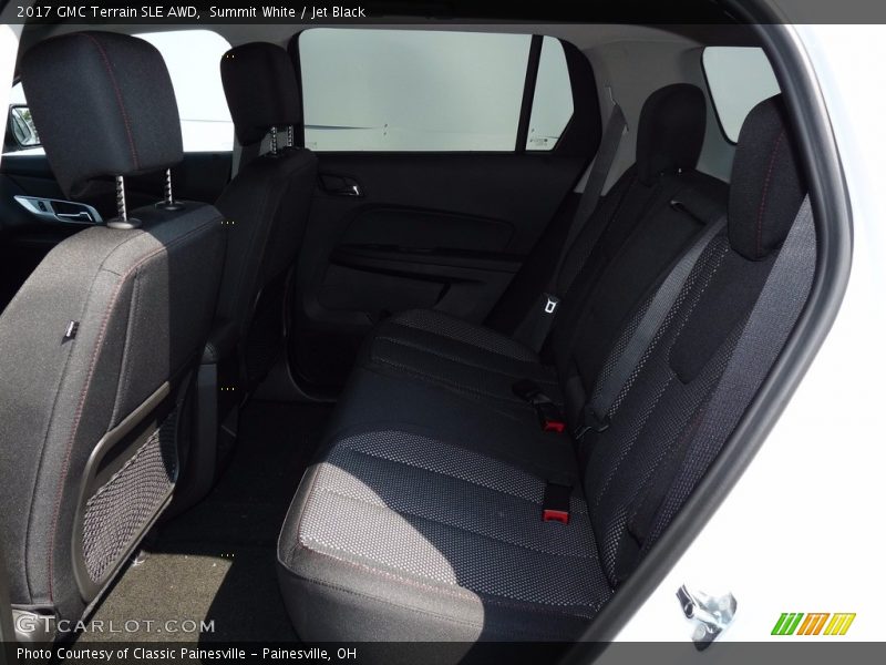 Summit White / Jet Black 2017 GMC Terrain SLE AWD