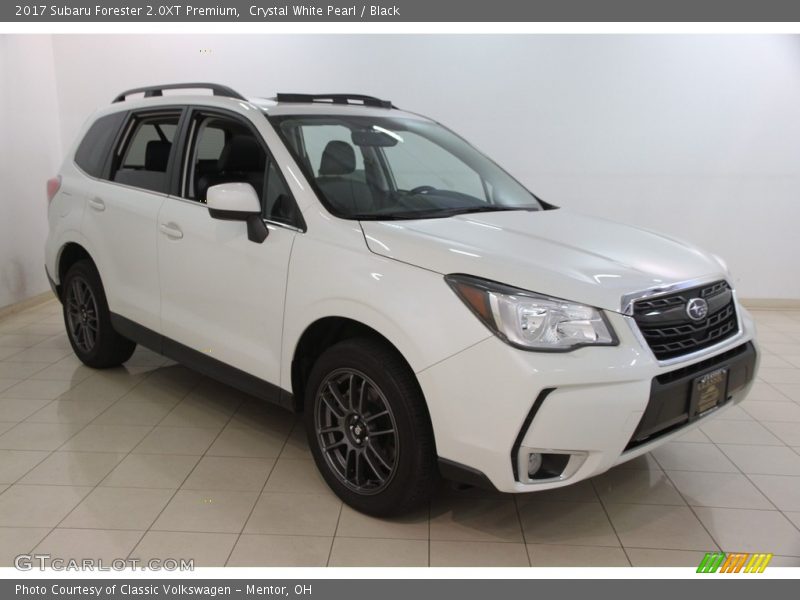 Crystal White Pearl / Black 2017 Subaru Forester 2.0XT Premium