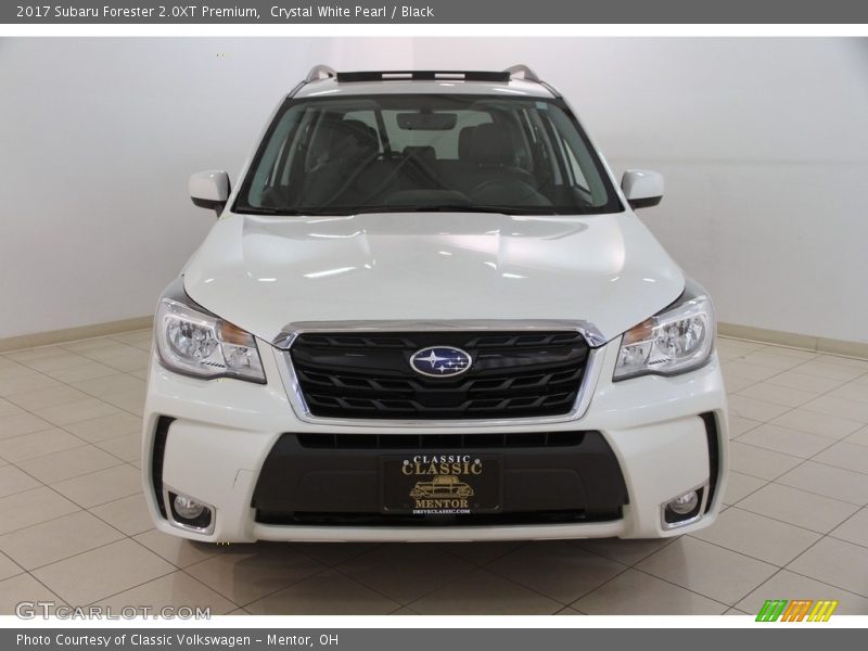 Crystal White Pearl / Black 2017 Subaru Forester 2.0XT Premium