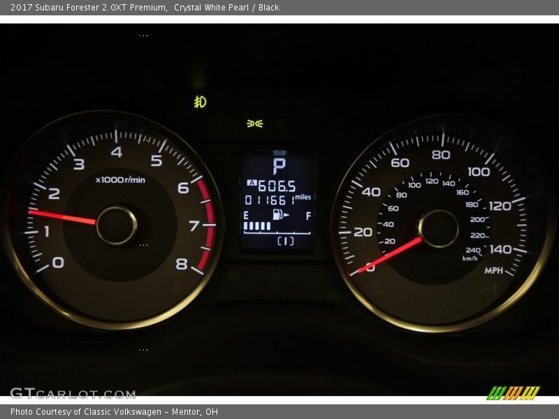 Crystal White Pearl / Black 2017 Subaru Forester 2.0XT Premium