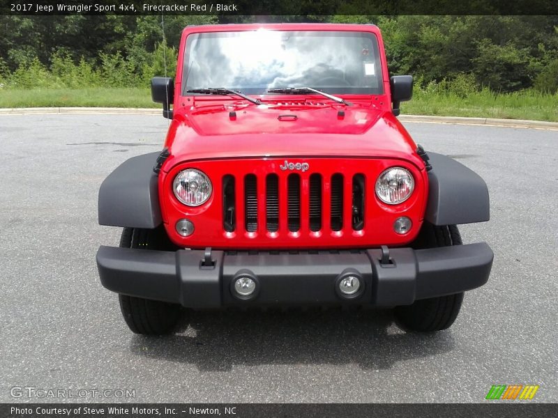 Firecracker Red / Black 2017 Jeep Wrangler Sport 4x4