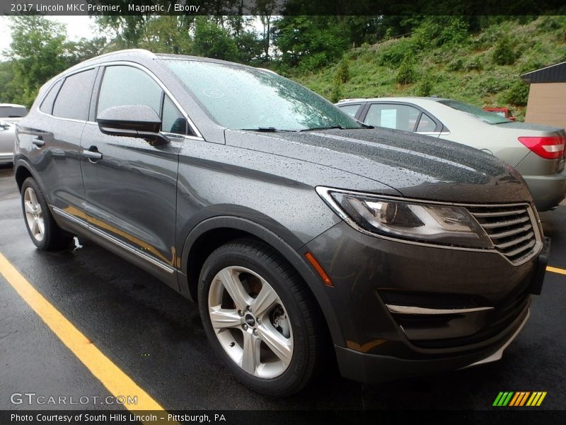 Magnetic / Ebony 2017 Lincoln MKC Premier