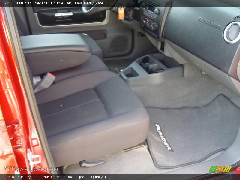 Lava Red / Slate 2007 Mitsubishi Raider LS Double Cab