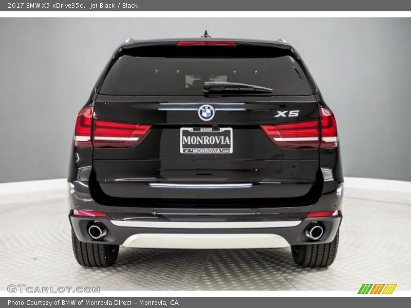 Jet Black / Black 2017 BMW X5 xDrive35d