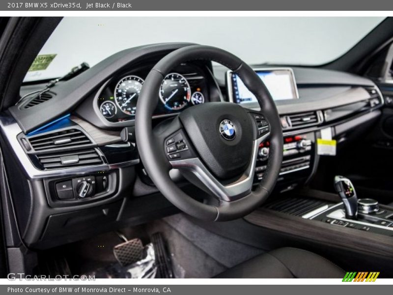 Jet Black / Black 2017 BMW X5 xDrive35d