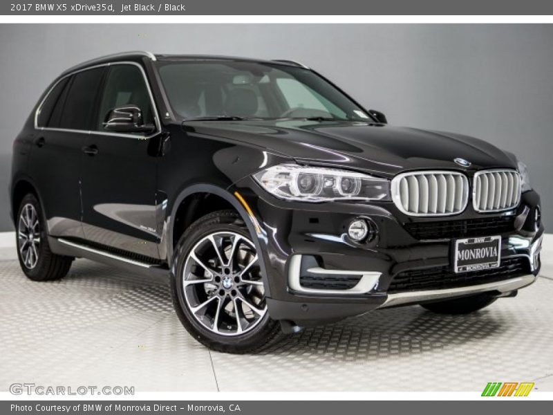 Jet Black / Black 2017 BMW X5 xDrive35d