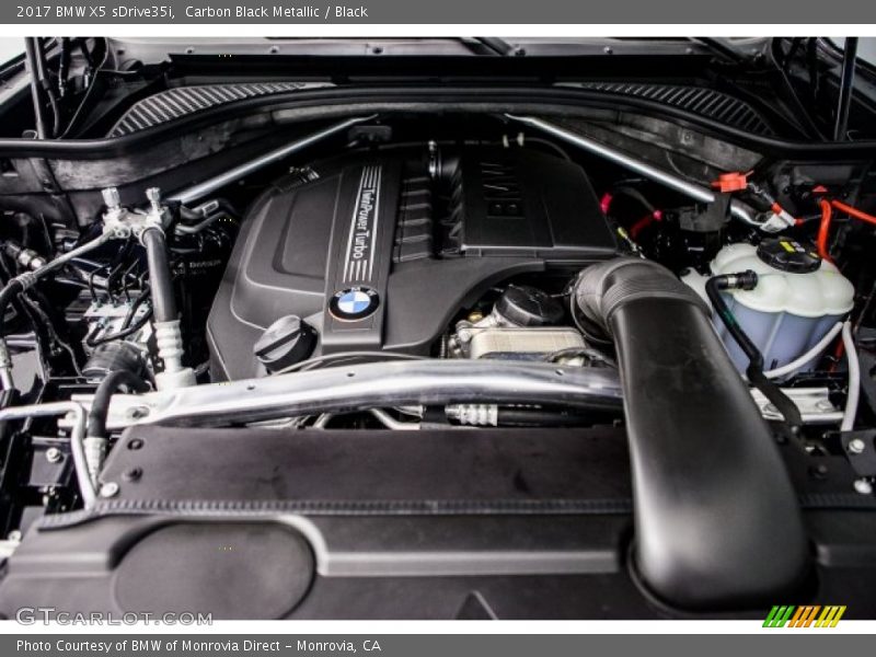 Carbon Black Metallic / Black 2017 BMW X5 sDrive35i