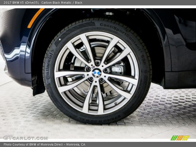 Carbon Black Metallic / Black 2017 BMW X5 sDrive35i
