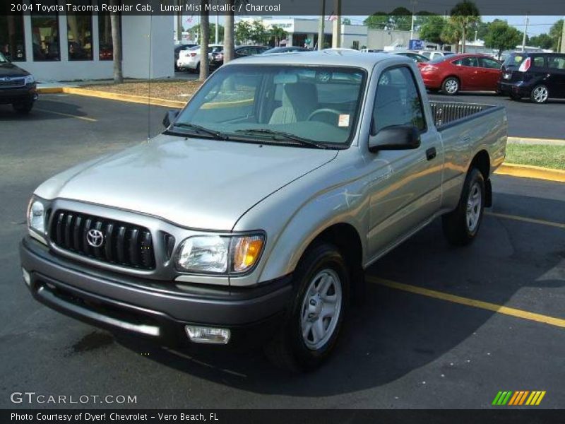 Lunar Mist Metallic / Charcoal 2004 Toyota Tacoma Regular Cab