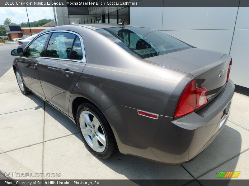 Mocha Steel Metallic / Cocoa/Cashmere 2010 Chevrolet Malibu LS Sedan
