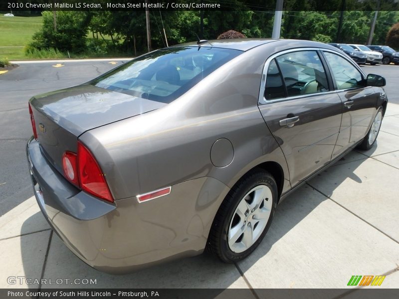 Mocha Steel Metallic / Cocoa/Cashmere 2010 Chevrolet Malibu LS Sedan