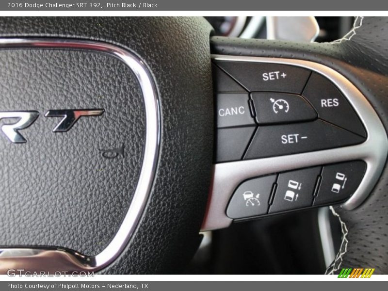 Controls of 2016 Challenger SRT 392