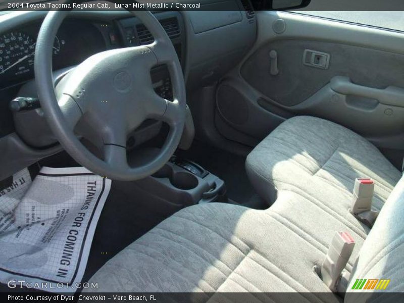 Lunar Mist Metallic / Charcoal 2004 Toyota Tacoma Regular Cab