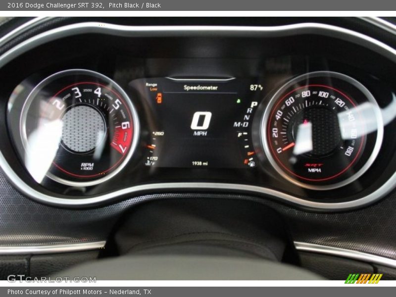  2016 Challenger SRT 392 SRT 392 Gauges