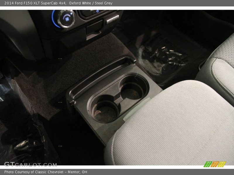 Oxford White / Steel Grey 2014 Ford F150 XLT SuperCab 4x4