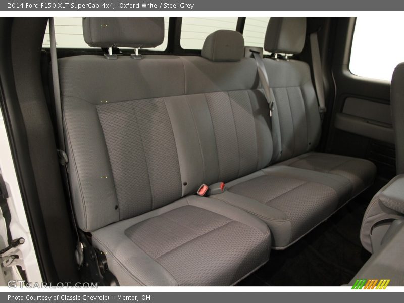 Oxford White / Steel Grey 2014 Ford F150 XLT SuperCab 4x4