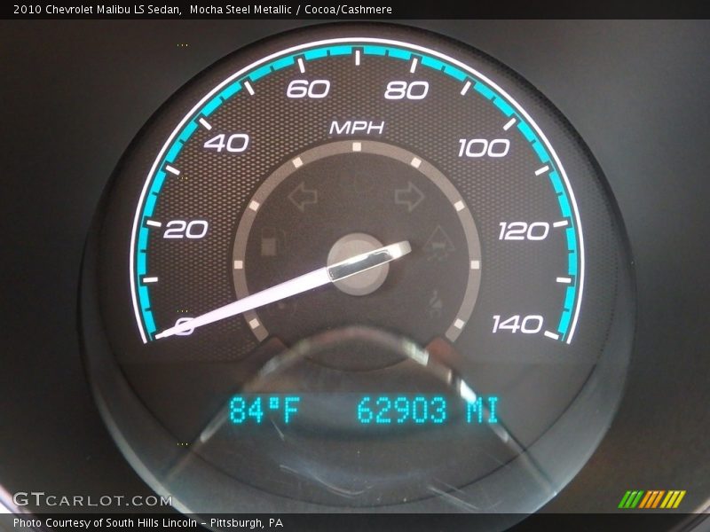 Mocha Steel Metallic / Cocoa/Cashmere 2010 Chevrolet Malibu LS Sedan