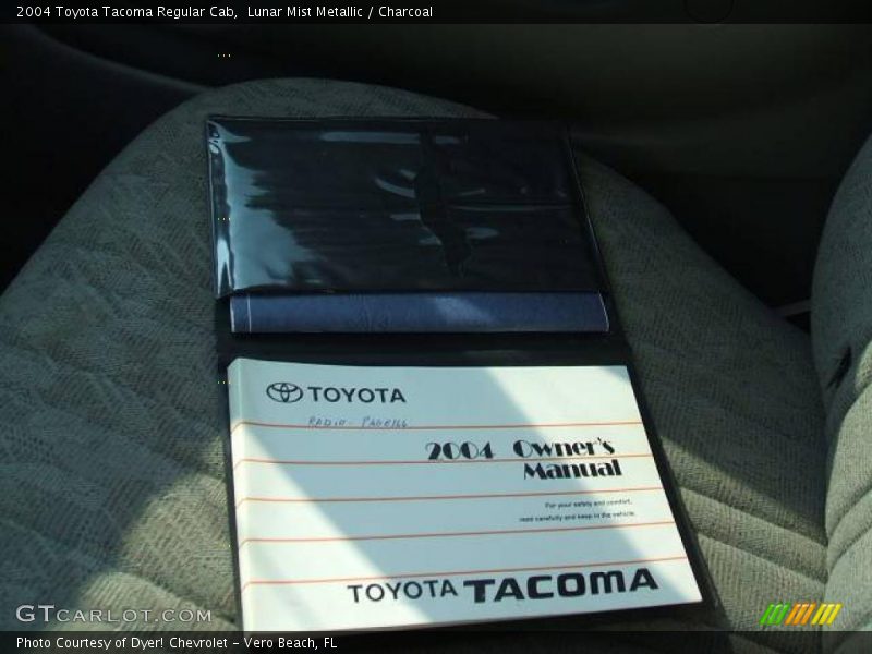 Lunar Mist Metallic / Charcoal 2004 Toyota Tacoma Regular Cab