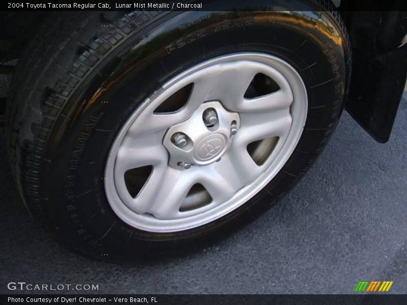 Lunar Mist Metallic / Charcoal 2004 Toyota Tacoma Regular Cab