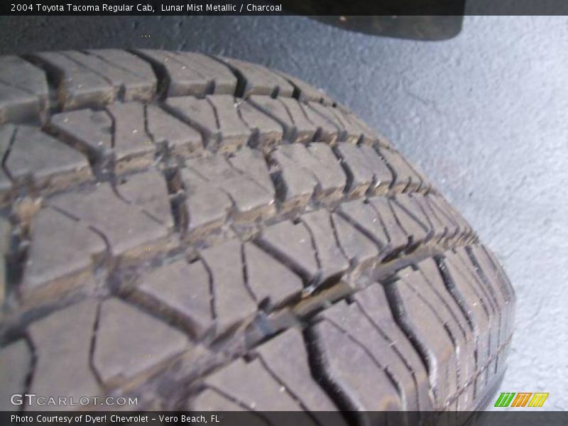 Lunar Mist Metallic / Charcoal 2004 Toyota Tacoma Regular Cab