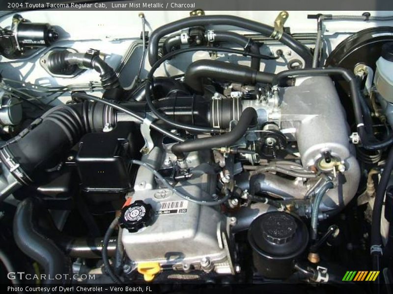 Lunar Mist Metallic / Charcoal 2004 Toyota Tacoma Regular Cab