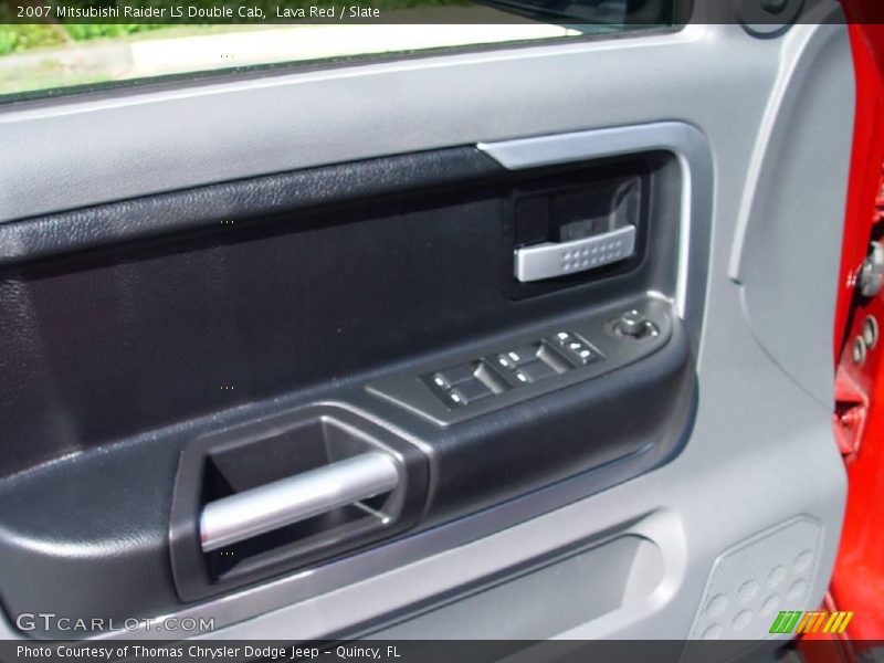 Lava Red / Slate 2007 Mitsubishi Raider LS Double Cab
