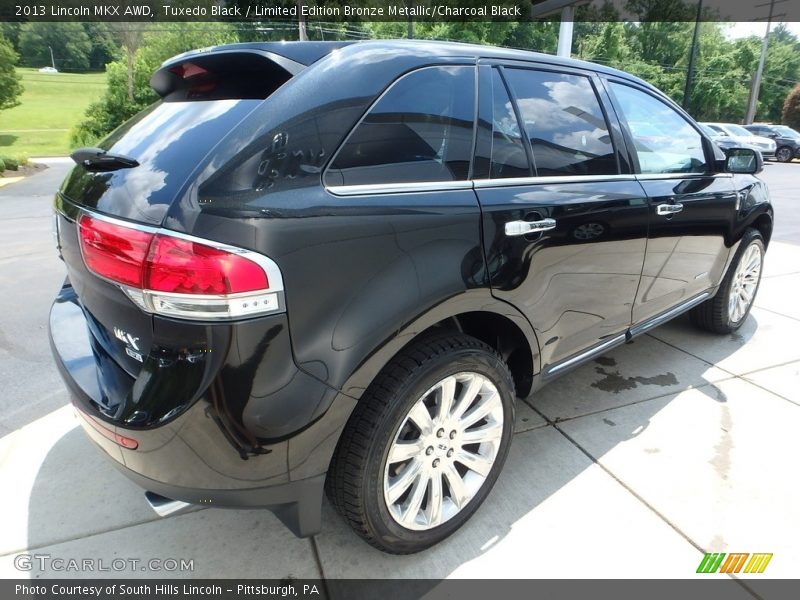 Tuxedo Black / Limited Edition Bronze Metallic/Charcoal Black 2013 Lincoln MKX AWD