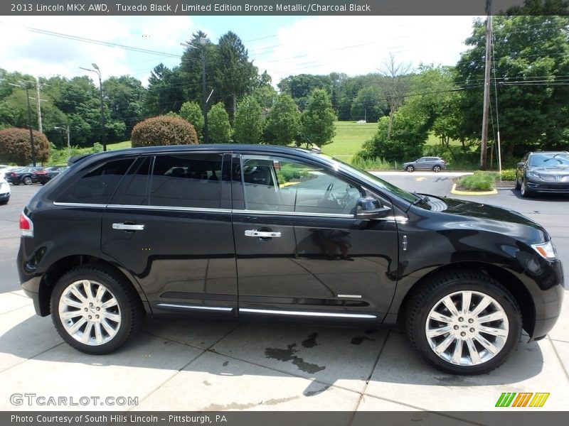 Tuxedo Black / Limited Edition Bronze Metallic/Charcoal Black 2013 Lincoln MKX AWD