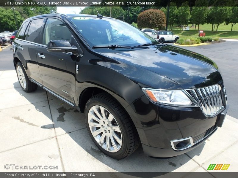 Tuxedo Black / Limited Edition Bronze Metallic/Charcoal Black 2013 Lincoln MKX AWD