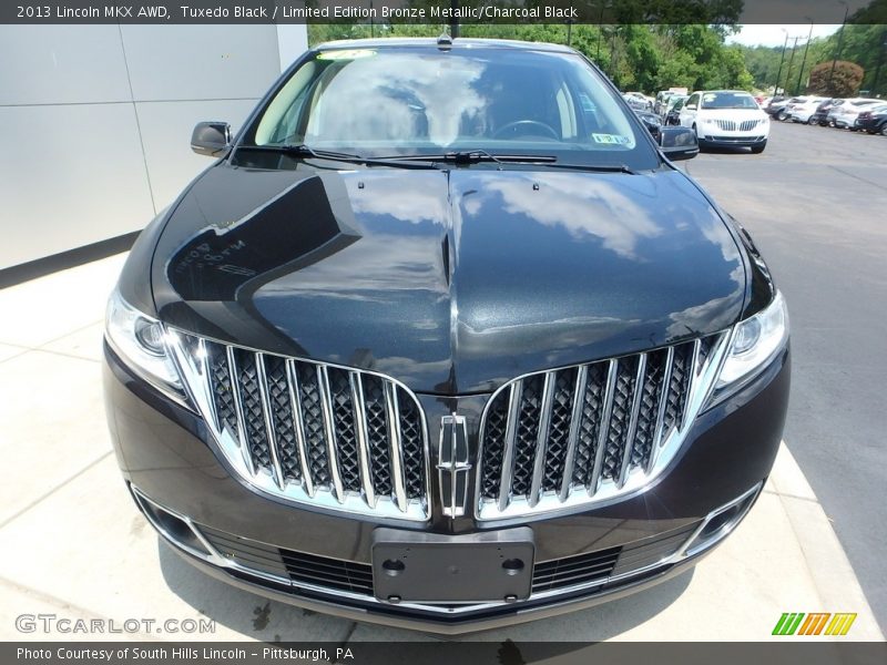 Tuxedo Black / Limited Edition Bronze Metallic/Charcoal Black 2013 Lincoln MKX AWD