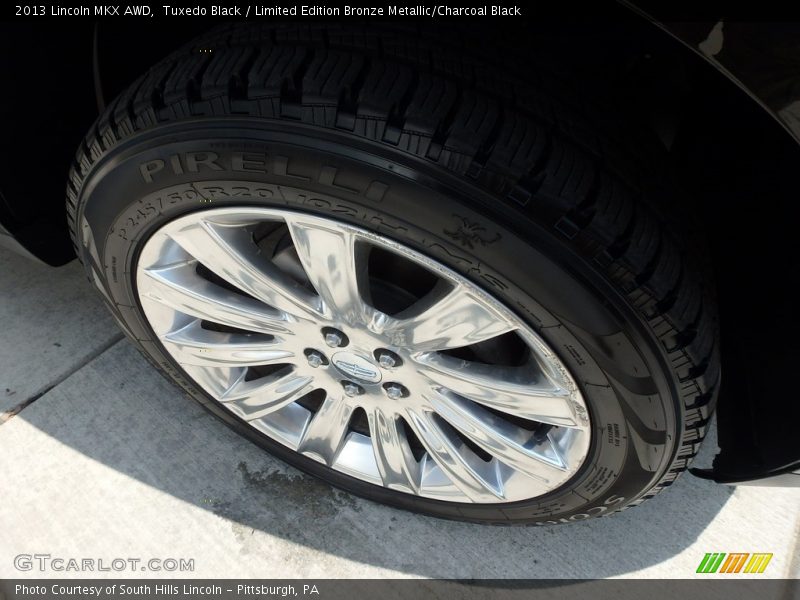 Tuxedo Black / Limited Edition Bronze Metallic/Charcoal Black 2013 Lincoln MKX AWD